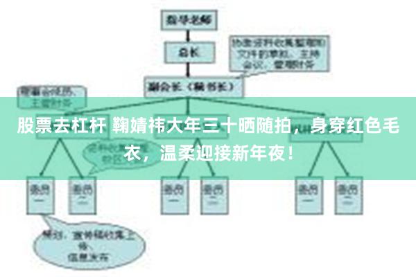 股票去杠杆 鞠婧祎大年三十晒随拍，身穿红色毛衣，温柔迎接新年夜！